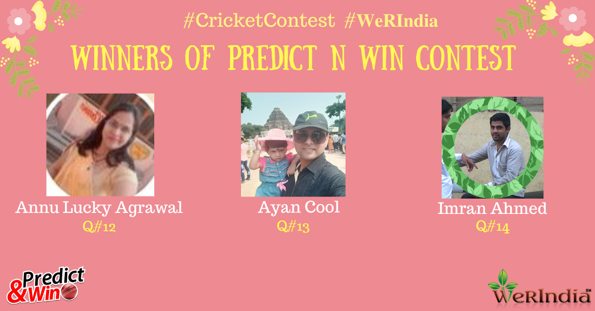 Cricket Contest 2023, Q#12, 13 & 14