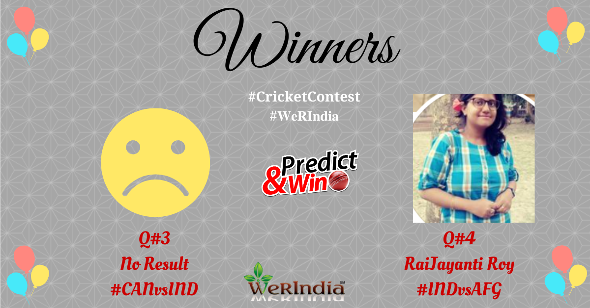 Cricket Contest 2024, INDvsAFG Q#3 & 4
