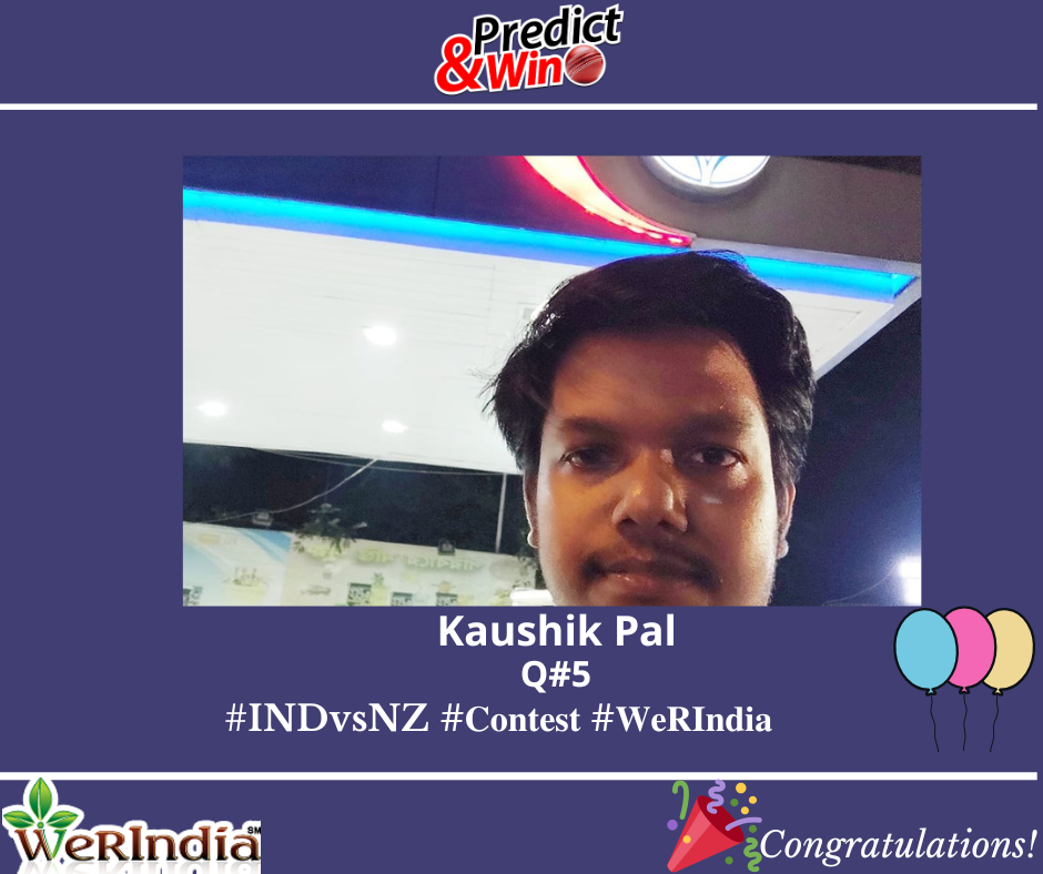 Cricket Contest 2025, INDvsNZ Q#5