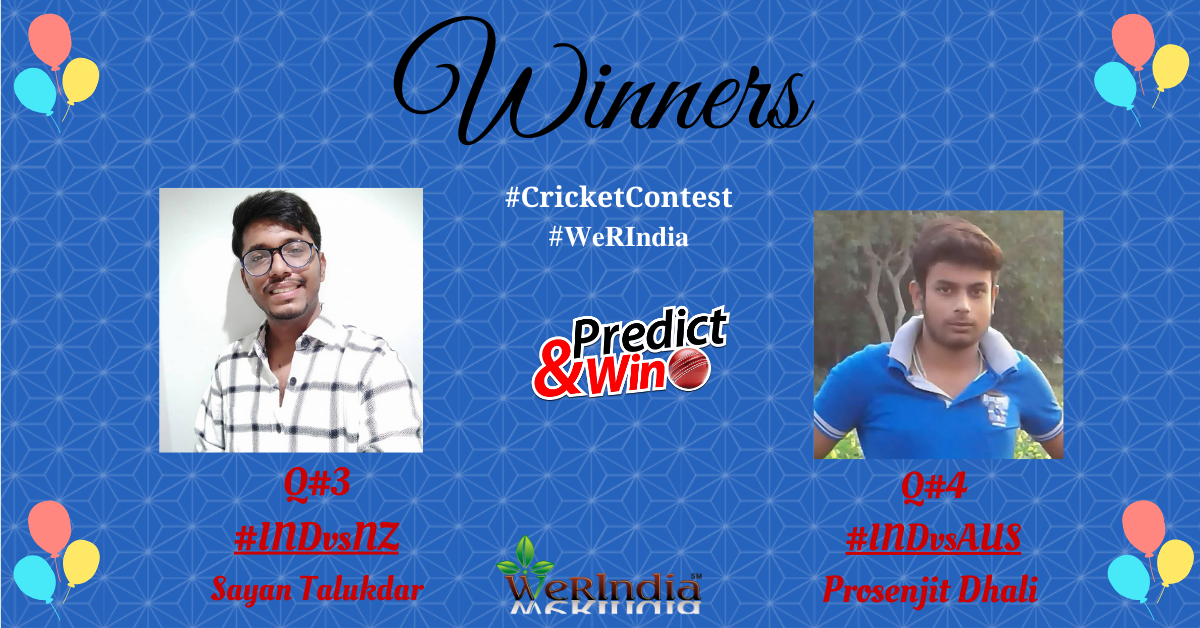 Cricket Contest 2025, INDvsNZvsAUS Q#3 & 4