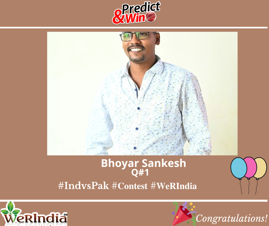 Cricket Contest 2024, INDvsPAK Q#1