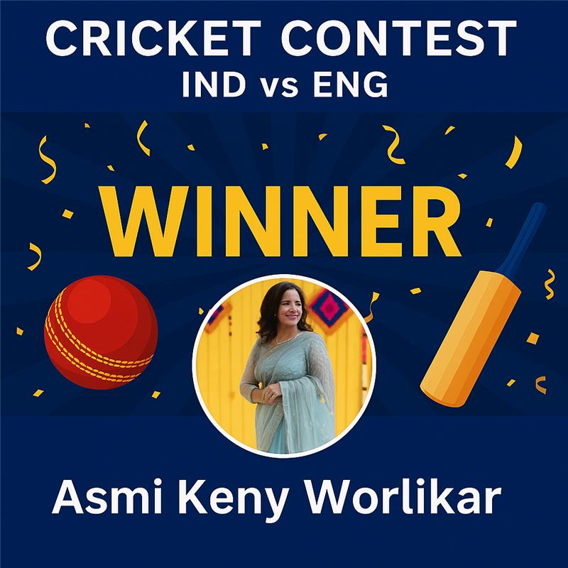 Cricket Contest 2025, INDvsENG